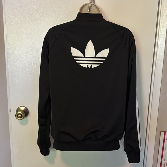 Adidas Black zip up Jacket - Picture 2 of 9